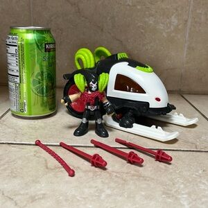 2014 Imaginext Bane figure with Battle Sled DC Super Friends